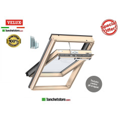 Finestra Velux SOLARE ENERGY GGL 306830 CK02 55X78 naturale