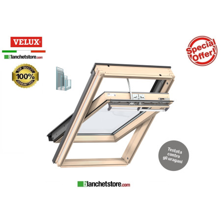 Finestra Velux SOLARE ENERGY GGL 306830 CK04 55X98 naturale