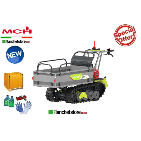 MOTOCARRIOLA MCH M500H GX-E Honda GX200 500 KG Ribaltamento Idraulico Avviamento elettrico