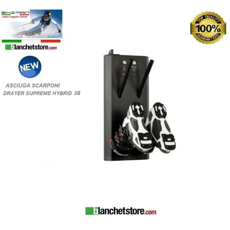 Seche chaussures au mur 2 places Dryer supreme Hibrid 2B Timer