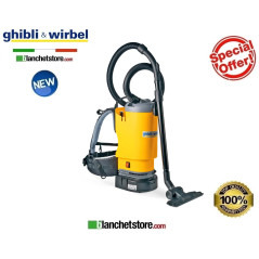 Aspirapolvere Ghibli T 1 BC LITHIUM SWIFT a zaino 24Volt 330Watt