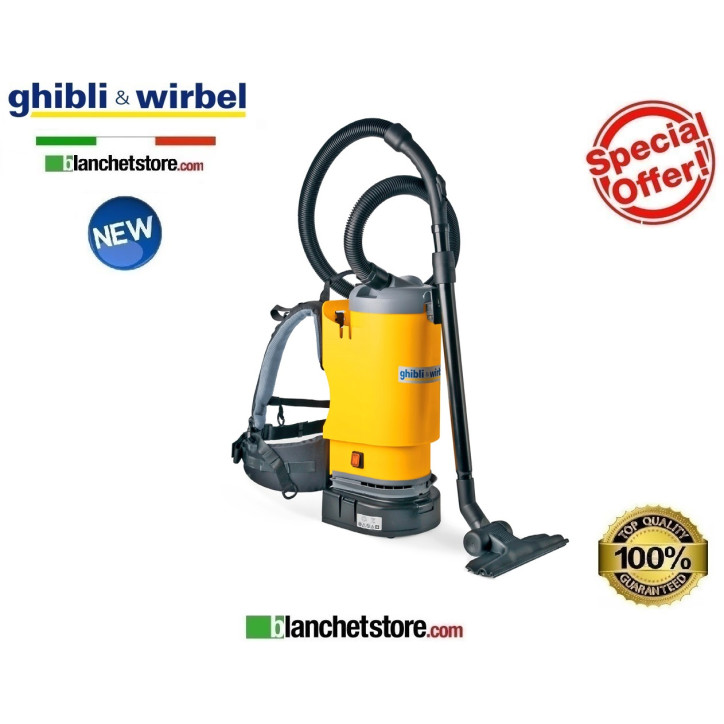Vacuum cleaner Ghibli T 1 BC LITHIUM SWIFT backpack  24V 330Watt