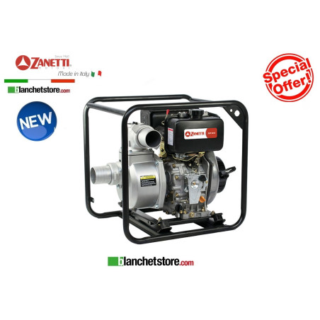 Water pump low prevalence Zanetti ZDP 80 BV 1000l/min