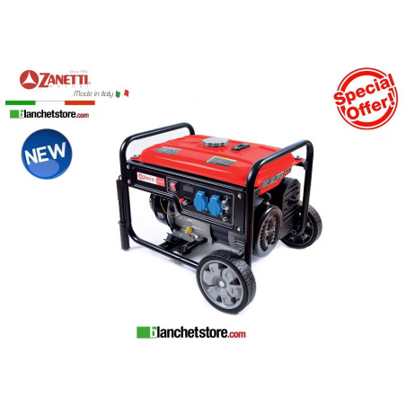 Generatore Zanetti ZBG 3300 C con AVR 220Volt 3,3kW