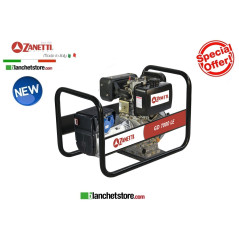 Generatore Zanetti GD 7000 L3EV Diesel 220/380Volt 7,0kW Avv.EL.