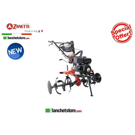 Motozappa Zanetti ZBT 70.21 SC 212cc Cambio 2+1 6,5HP Completa di fresa 90 cm