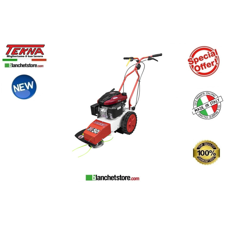 DECESPUGLATORE A RUOTE TEKNA TR 50 LONCIN 166 6,0HP DECESPUGLATORE A RUOTE TEKNA TR 50 LONCIN 166 6,0HP