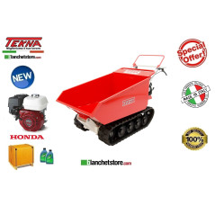 MOTOCARRIOLA TEKNA TT600 DUMPER HONDA GX 200 RIB.IDRAUL. 500KG