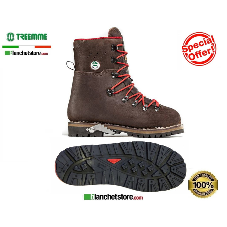 Treemme cut-resistant rock boot in cowhide 91108 N.38 Treemme cut-resistant rock boot in cowhide 91108 N.38