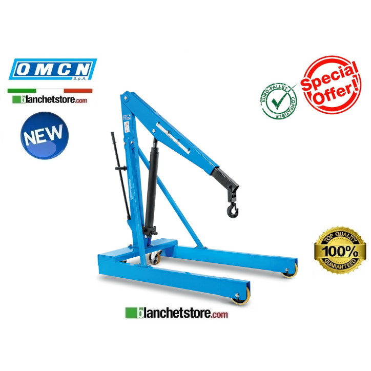 GRU IDRAULICA A CARRELLO OMCN ART.SL/20 2 TON GRU IDRAULICA A CARRELLO OMCN ART.SL/20 2 TON