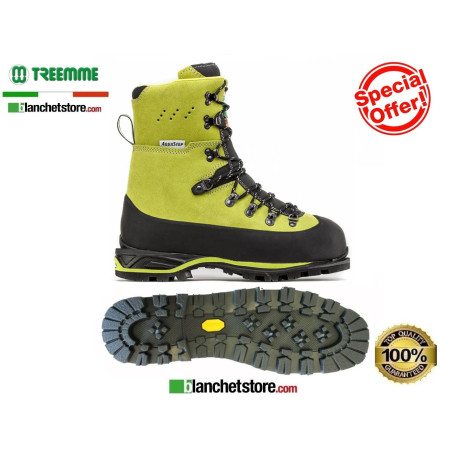 Stivale boscaiolo antitaglio pelle acquastop 91208/1 N.48 Green