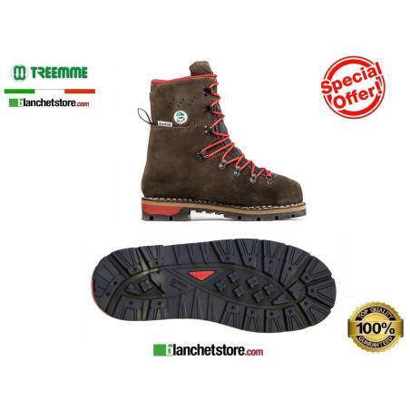 Treemme cut-resistant rock boot in cowhide 9-1108 N.49