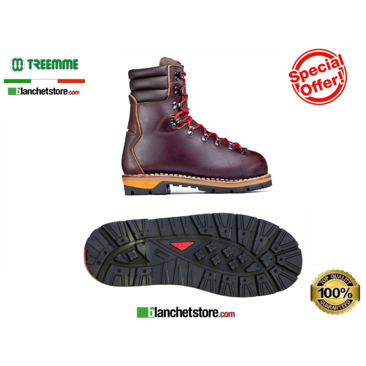 Treemme cut-resistant rock boot in cowhide 1197 N.39
