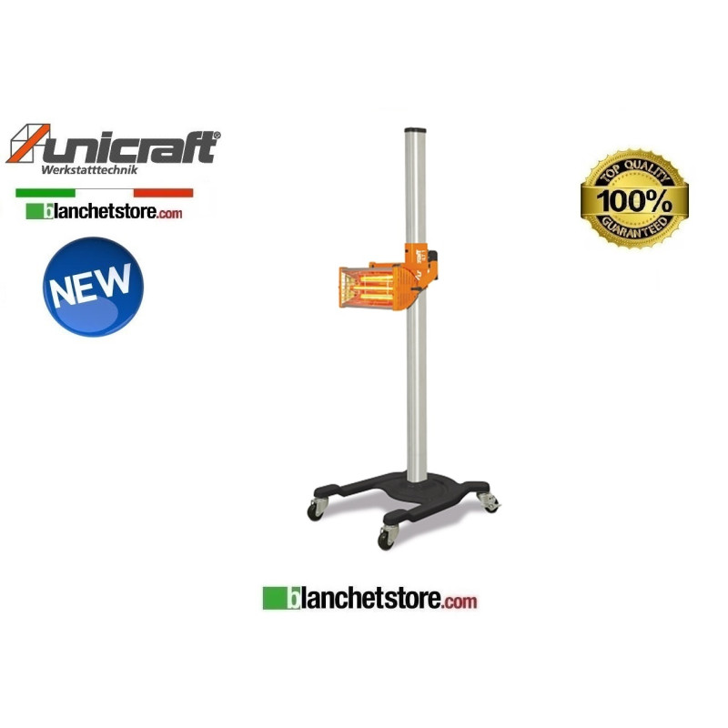 LAMPADA INFRAROSSI UNICRAFT ILT1 ESSICAZIONE VERNICI 1000Watt