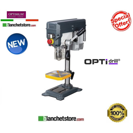 OPTIMUM BENCH DRILL WITH BELT TRANSMISSION DQ14 3191040