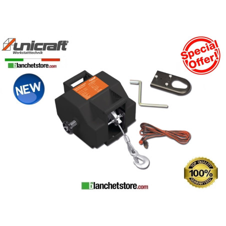 WINCH ELECTRIC CABLE Unicraft ESW 1360 12 Volt TRACTION 13 Ton
