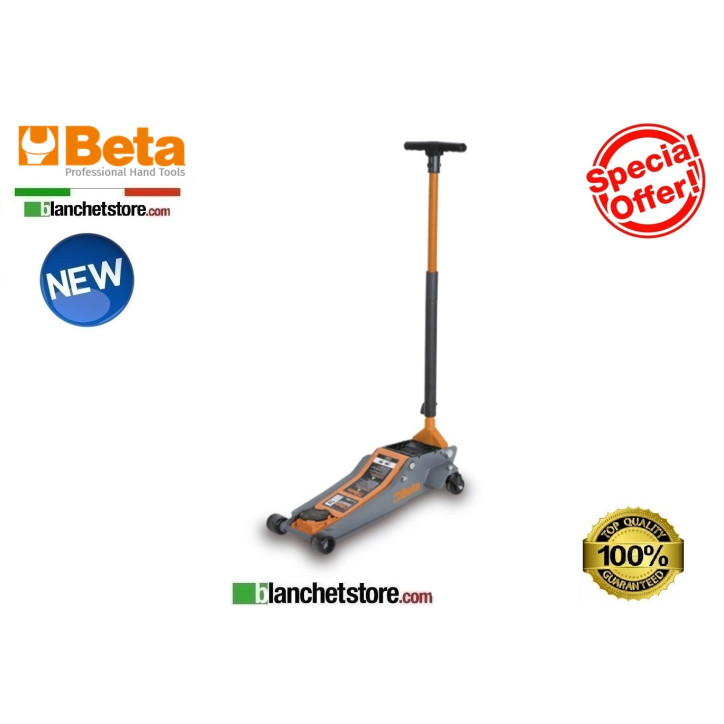 CRIC A CARRELLO RIBASSATO BETA 3029/2T 4 RUOTE 2 TON