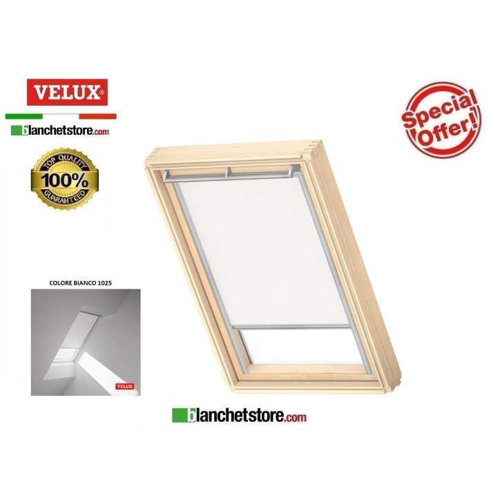 Rideau occultant Velux (DKL) pour GGL-GGU BK04 Blanche 1025