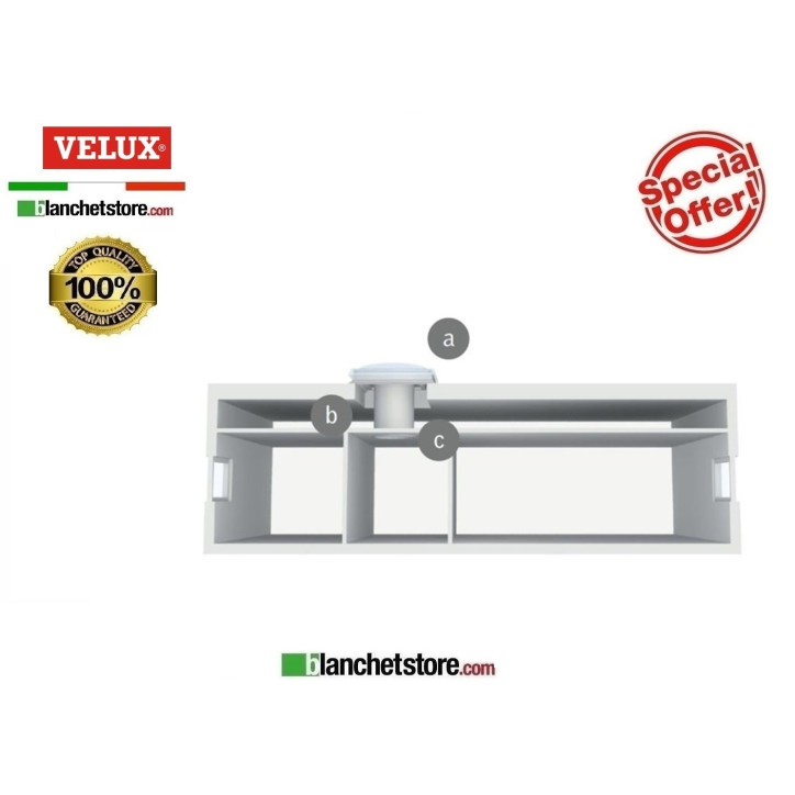 Tunnel solaire Velux pour toits incl. lisse TLR2010 OK10 25cm