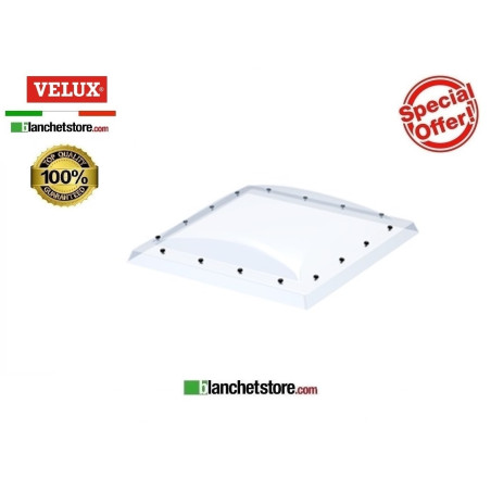 Cupola in policarbonato trasparente Velux ISD 0010 80X80