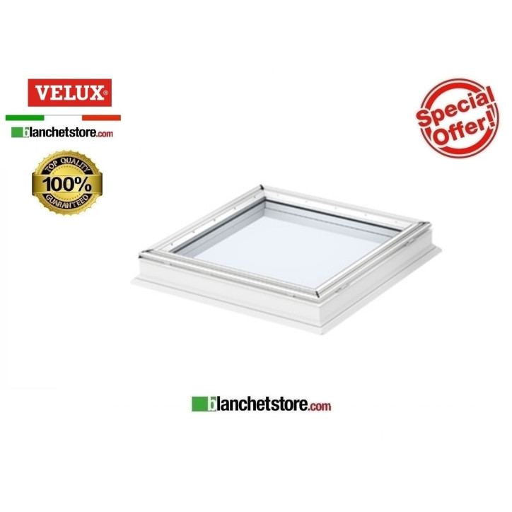 Base with fixed window Velux CFP 0073QV 80X80 anti-burglary