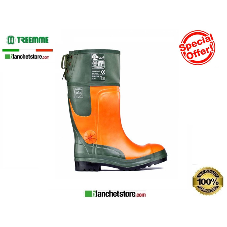 Botte anti-coupure Treemme en caoutchouc T 204 N.38