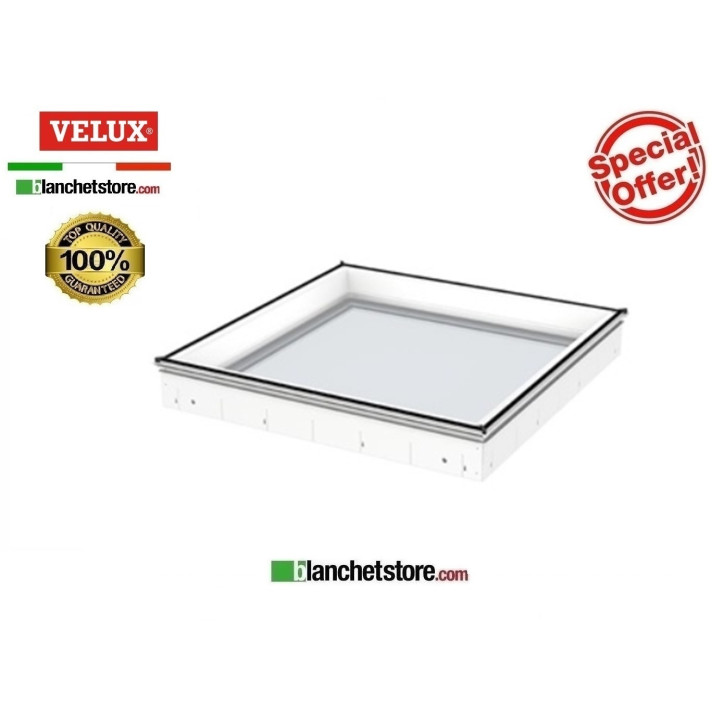 Basamento con finestra fissa Velux CFU 0020Q 60X60 Doppio vetro