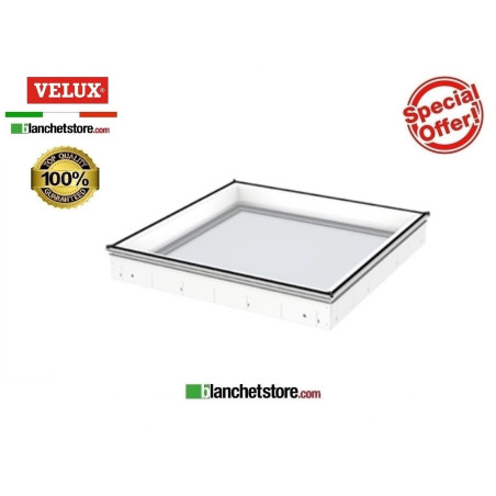 Base with fixed window Velux CFU 0025Q 100X100 Triple glass