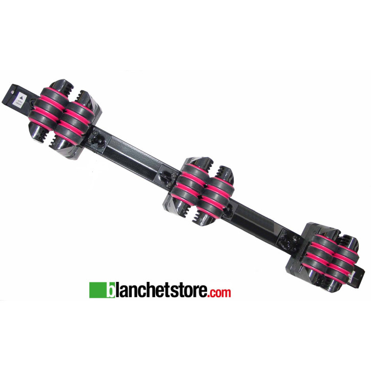 Hang skis and poles wall Tredicino on rolls Fuxia 3 place Hang skis and poles wall Tredicino on rolls Fuxia 3 place