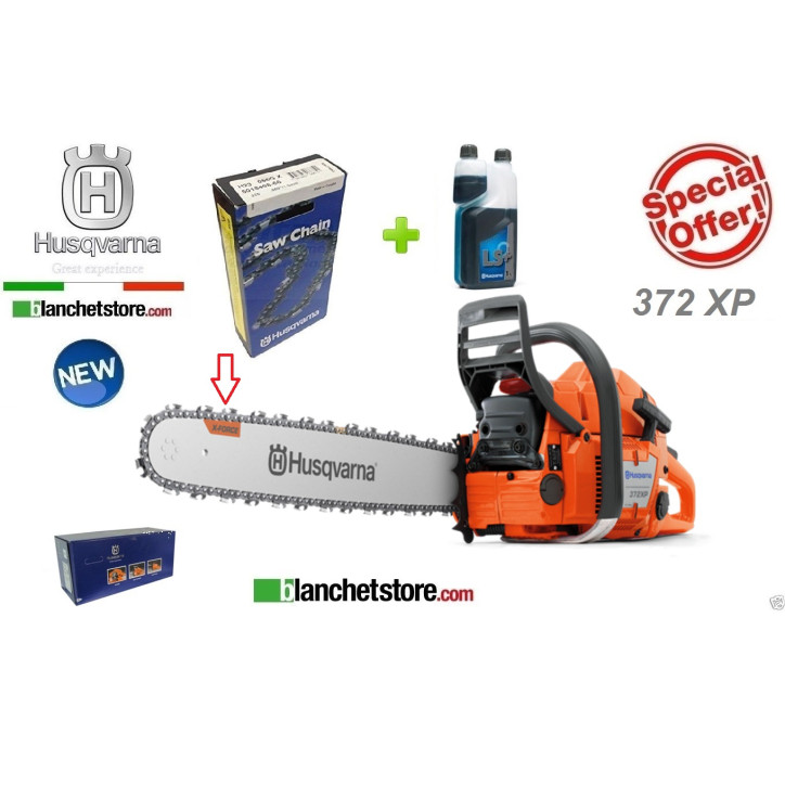 Tronconneuse Husqvarna 372 XP X-XTorq  avec guide 50 cm+ chaine