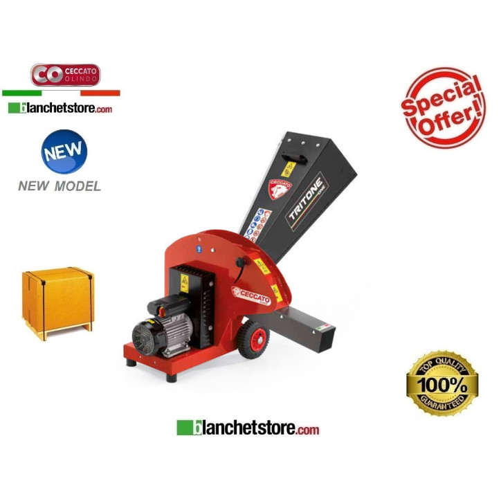 Shredder electric Ceccato Tritone One 220 Volt 3HP