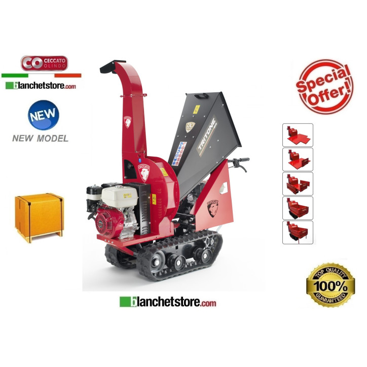 Shredder self-propelled crawler Ceccato Big Cingo Honda GX390 Shredder self-propelled crawler Ceccato Big Cingo Honda GX390