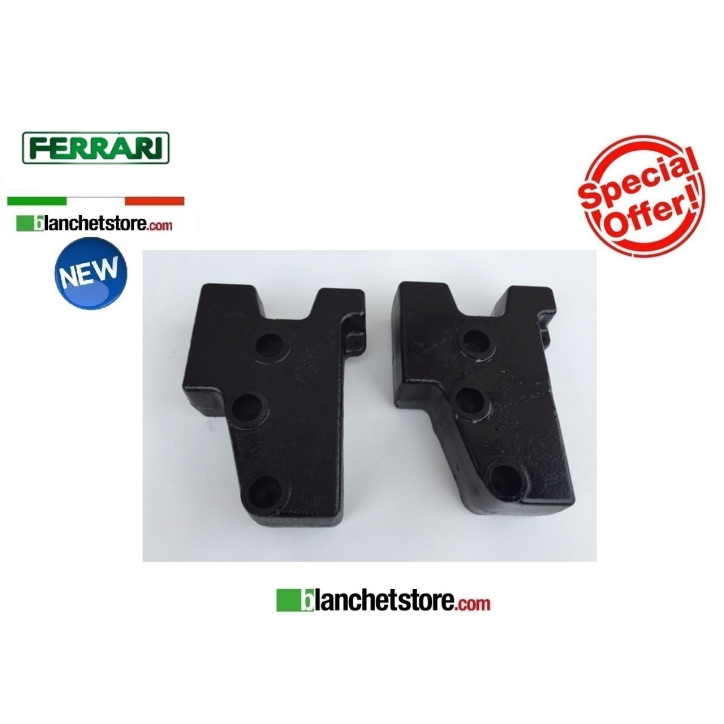 ZAVORRE LATERALI PER MOTOCOLTIVATORE FERRARI 360 68KG ZAVORRE LATERALI PER MOTOCOLTIVATORE FERRARI 360 68KG