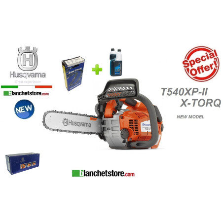 Chainsaw Husqvarna T540 XP II xTorq complete with guide + chaine