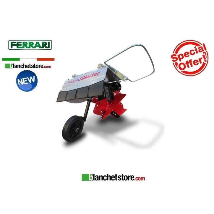 ARATRO ROTATIVO GROUNDBLASTER FERRARI PER MOTOCOLTIVATORE ARATRO ROTATIVO GROUNDBLASTER FERRARI PER MOTOCOLTIVATORE