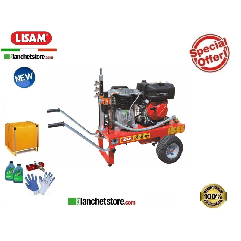 Motocompressore Diesel LISAM LM 900 Lombardini 15 LD 350