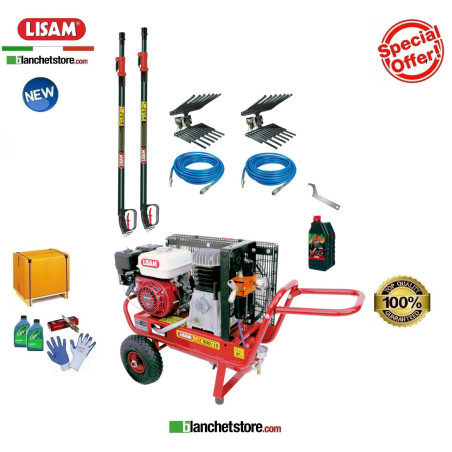 Kit HOOBY 2 compressore motore LISAM LM 500/10 Honda GX160