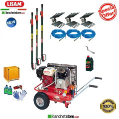 Kit PROFESSIONAL 3 compressore LISAM LM 600/30 Honda GX200