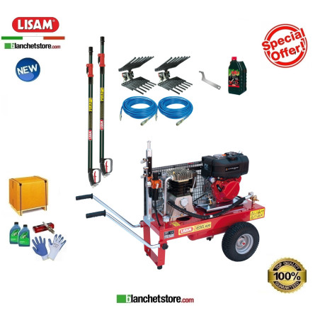 kit Diesel 2 compressore LISAM LM 600 D Lombardini 15LD 350