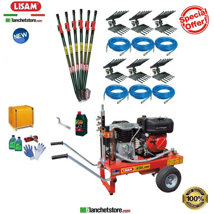 Super Kit Diesel 990 compresseur LISAM LM 990 D Super Kit Diesel 990 compresseur LISAM LM 990 D