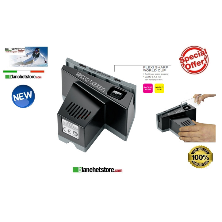 Scraper sharpener electric Skiman 631 ski end snow 220Volt