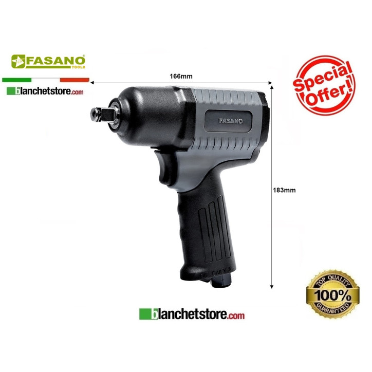 Fasanotools FGA 304 pneumatic impact wrench 3/8" connection