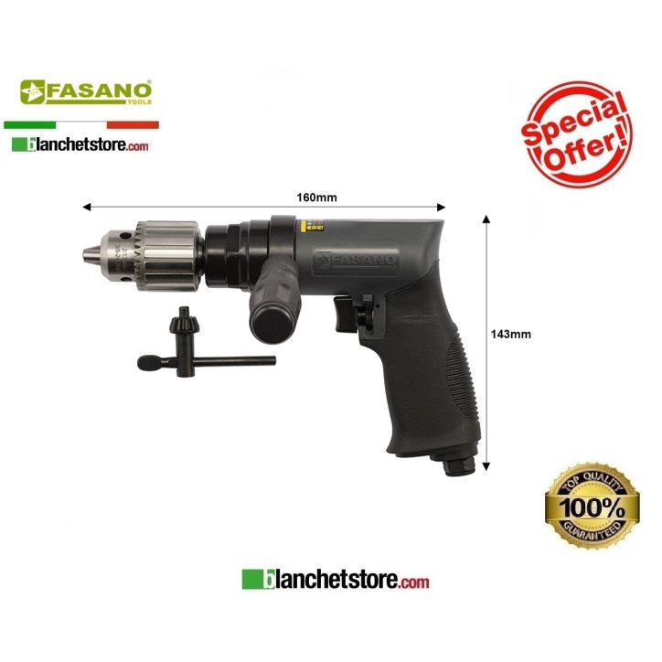 Perceuse pneumatique revesible Fasano Tools FGA 333/AC Perceuse pneumatique revesible Fasano Tools FGA 333/AC