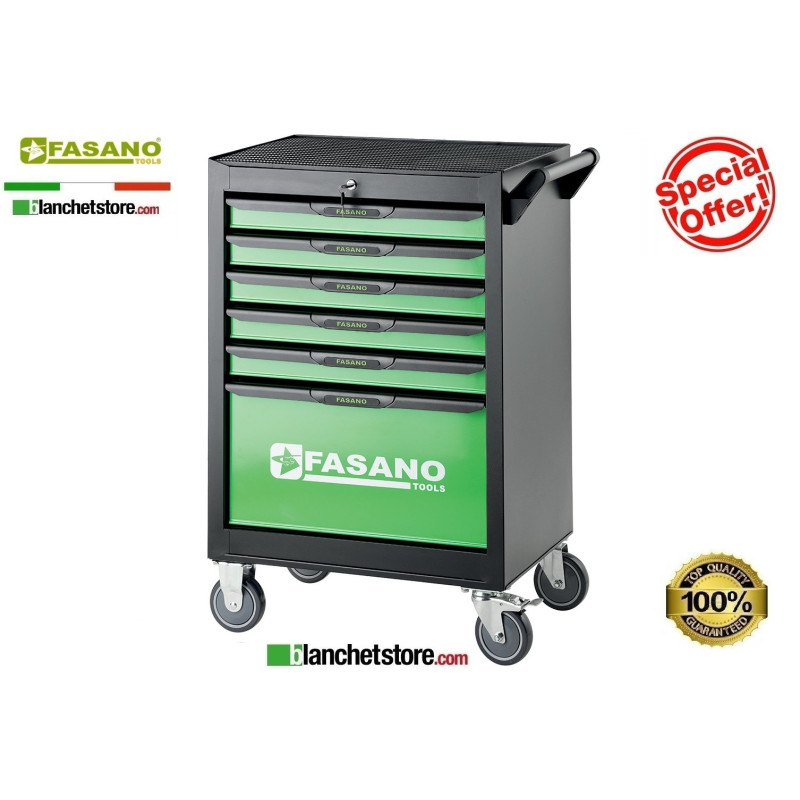 Carrello porta utensili Fasano tools FG 101V/6G 6 cassetti