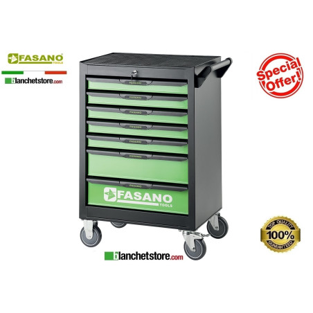 Carrello porta utensili Fasano tools FG 101V/7G 7 cassetti