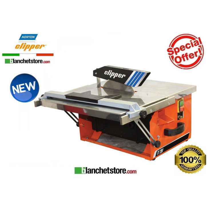 TAGLIAPIASTRELLE ELETTRICA CLIPPER TT251 1000Watt 220V TAGLIAPIASTRELLE ELETTRICA CLIPPER TT251 1000Watt 220V