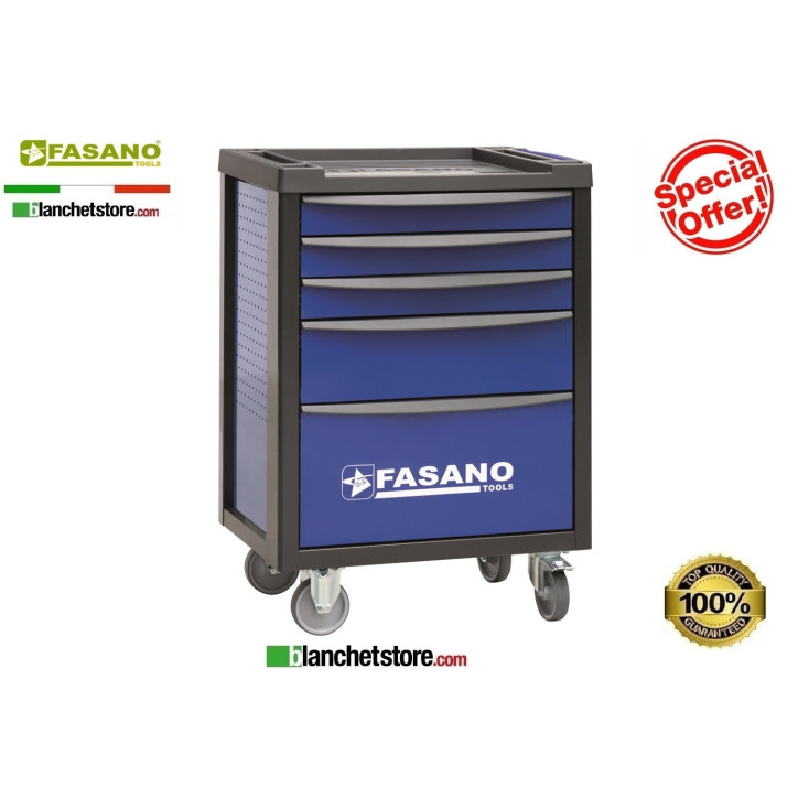 Tool trolley Fasano tools FG 100B/5T 5 drawers Tool trolley Fasano tools FG 100B/5T 5 drawers