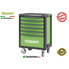 Carrello porta utensili Fasano tools FG 100V/6T 6 cassetti