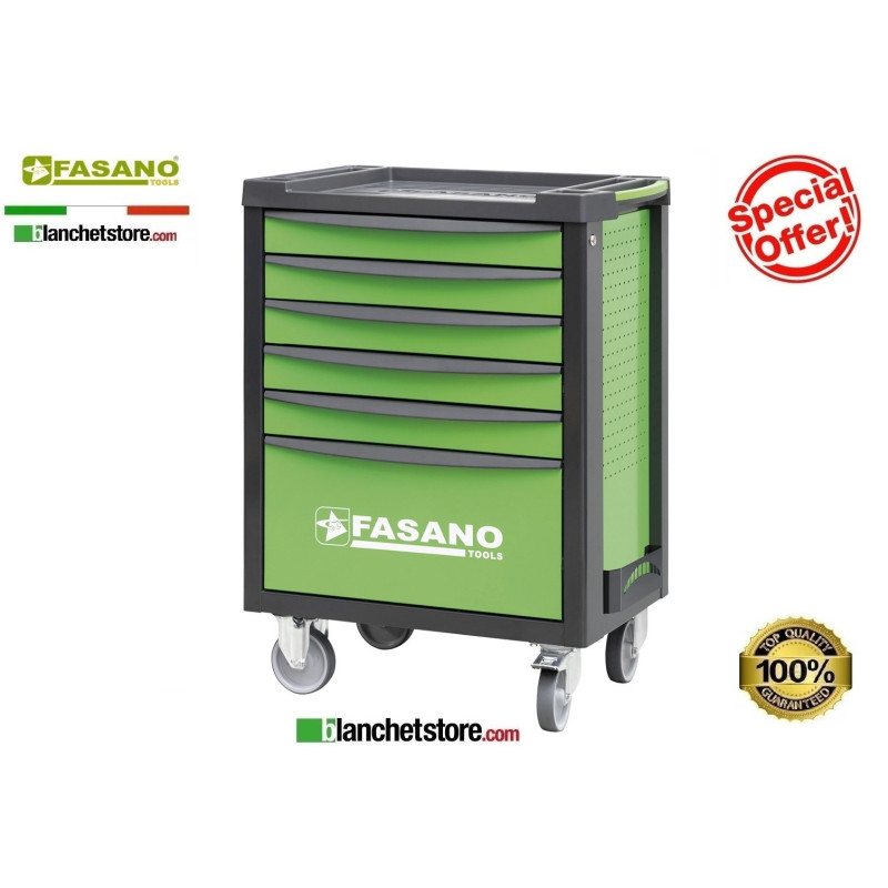 Carrello porta utensili Fasano tools FG 100V/6T 6 cassetti