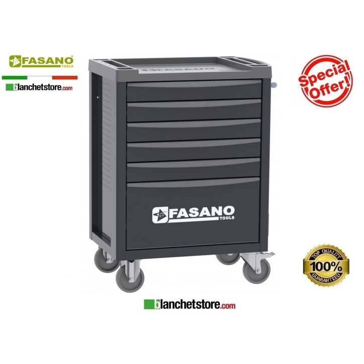 Tool trolley Fasano tools FG 100D/6T 6 drawers Tool trolley Fasano tools FG 100D/6T 6 drawers